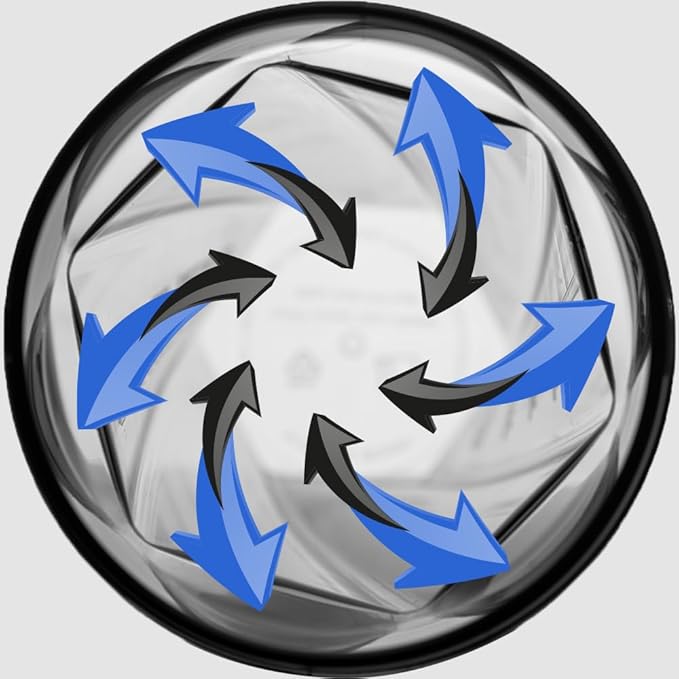 HELIMIX 1.5 Vortex Blender Shaker Bottle Holds Upto 20oz | No Blending Ball or Whisk | USA Made | Portable Pre Workout Whey Protein Drink Shaker Cup | Mixes Cocktails Smoothies Shakes | Top Rack Safe