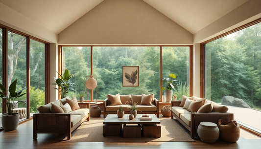 Embrace Nature's Palette: Styling a Harmonious Natural-Themed Home