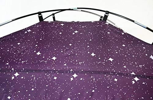 Laylala® Indoor Privacy and Play Tent on Bed Sleep Cozy in Drafty Room,Privacy Tent on Bed for Warm(Starlight)