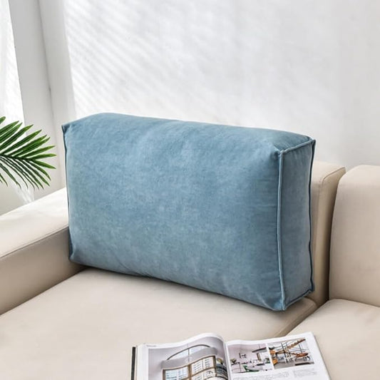 Headboaard Reading Pillow Detachable and Washable Backrest Cushion Pillow Soft and Comfortable Couch Pillows,Suitable for Courtyard Chairs,Sofas,Chairs,Bay Windows,Etc