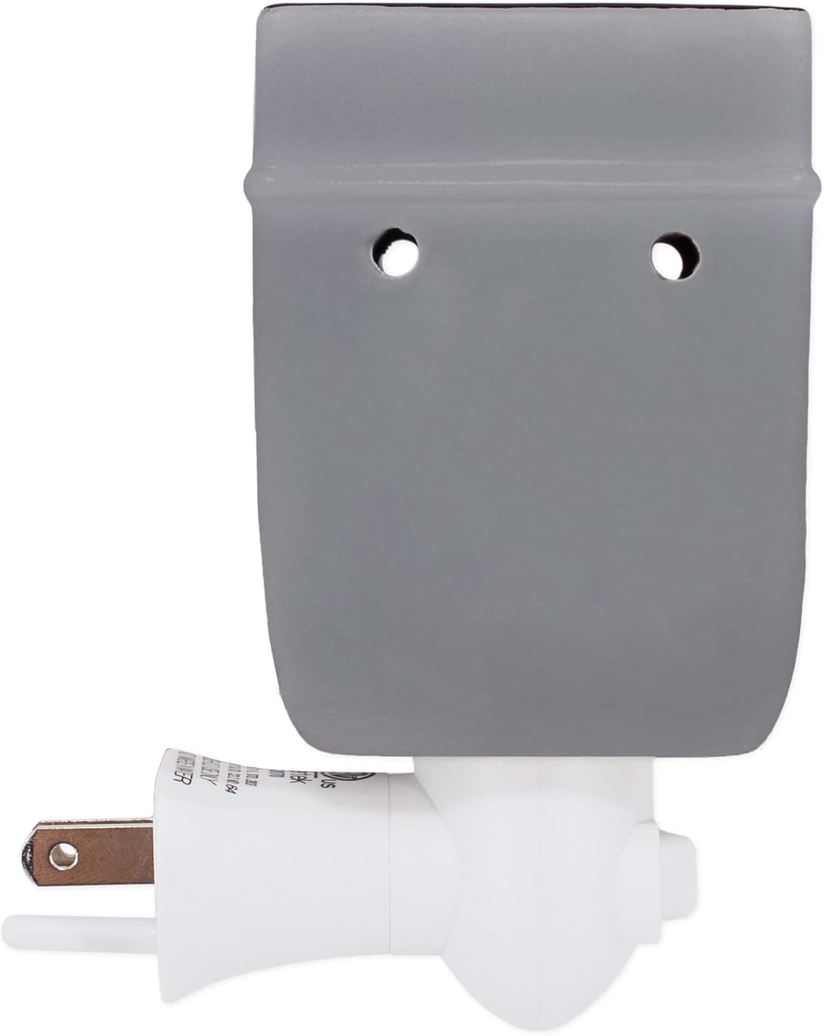 Elanze Designs God Bless This Home with Love Grey Stoneware Electric Plug-in Wax Tart Oil Warmer