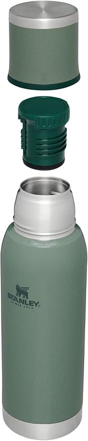 STANLEY Adventure To Go Insulated Travel Tumbler - 25oz - Leak-Resistant Stainless Steel Insulated Bottle with Insulated Cup Lid and Splash-Free Stopper