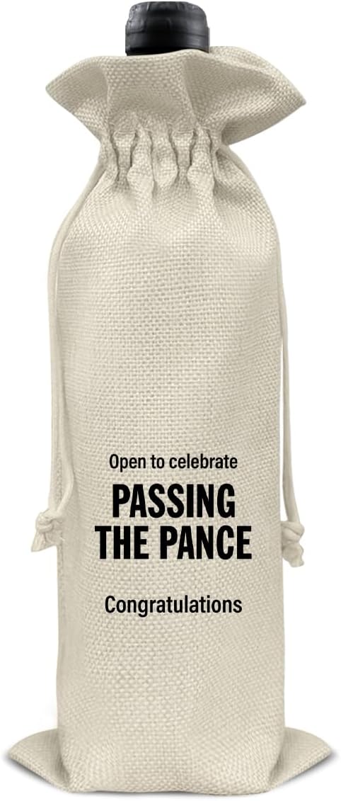 Graduation Wine Bag Med School Farewell Graduation Gifts Wine Bag Gift for Doctor Nurse Practitioner Future Physician Assistant