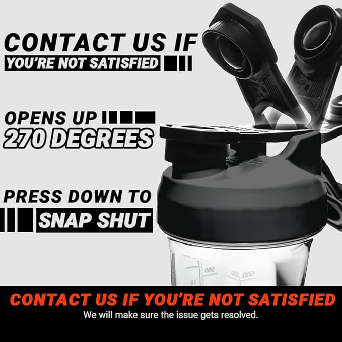 HELIMIX 2.0 Vortex Blender Shaker Bottle, 29 Fluid Ounces, Plastic, No Shaking Accessories Needed, Odor Resistant, Leak Proof, Durable, Easy to Clean, Sturdy Loop for Transport