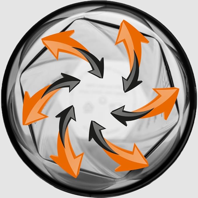 HELIMIX 2.0 Vortex Blender Shaker Bottle Holds upto 28oz | No Blending Ball or Whisk | USA Made | Portable Pre Workout Whey Protein Drink Shaker Cup | Mixes Cocktails Smoothies Shakes | Top Rack Safe