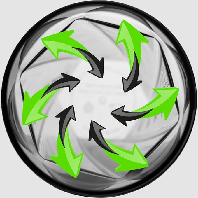 HELIMIX 1.5 Vortex Blender Shaker Bottle Holds Upto 20oz | No Blending Ball or Whisk | USA Made | Portable Pre Workout Whey Protein Drink Shaker Cup | Mixes Cocktails Smoothies Shakes | Top Rack Safe