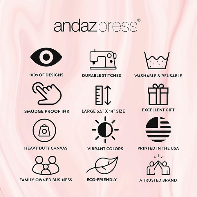 Andaz Press Mothers Day Wine Bag, Great Minds Drink Alike, Mothers Day Wine Bottle Cover, Mother's Day Gifts, Canvas Wine Gift Bag Champagne Bottle Bag Wine Bags For Wine Bottles Gifts 1-Pack