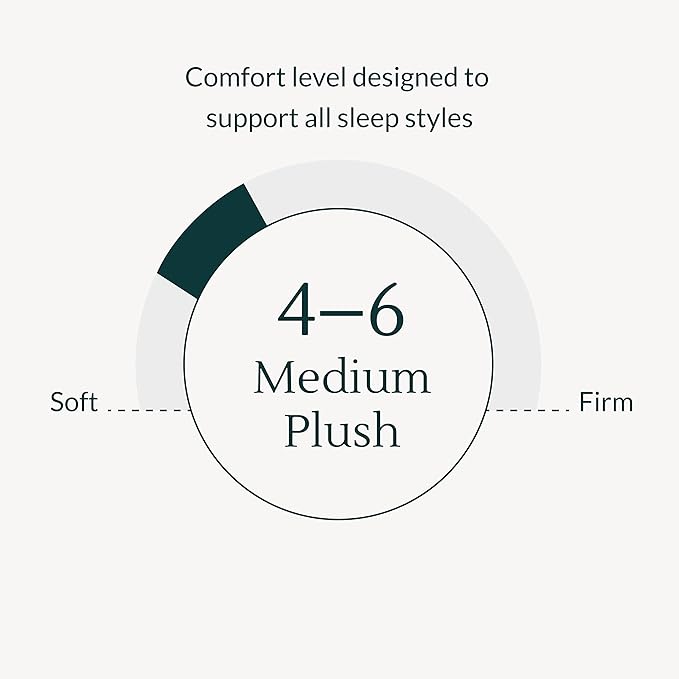 Leesa Legend Hybrid 12" Mattress, California King Size Luxury Dual Hybrid/CertiPUR-US Certified/with Organic Cotton Mattress Cover / 100-Night Trial,White