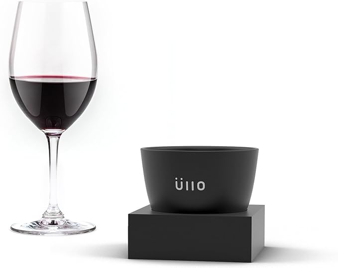 Ullo Wine Purifier with 4 Selective Sulfite Filters. Remove Sulfites and Histamines, Restore Taste, Aerate, and Experience the Magic of Ullo purified wine.