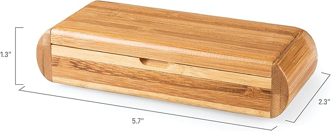 NFL Cleveland Browns Elan Engraved Tool Set, One Size, Bamboo