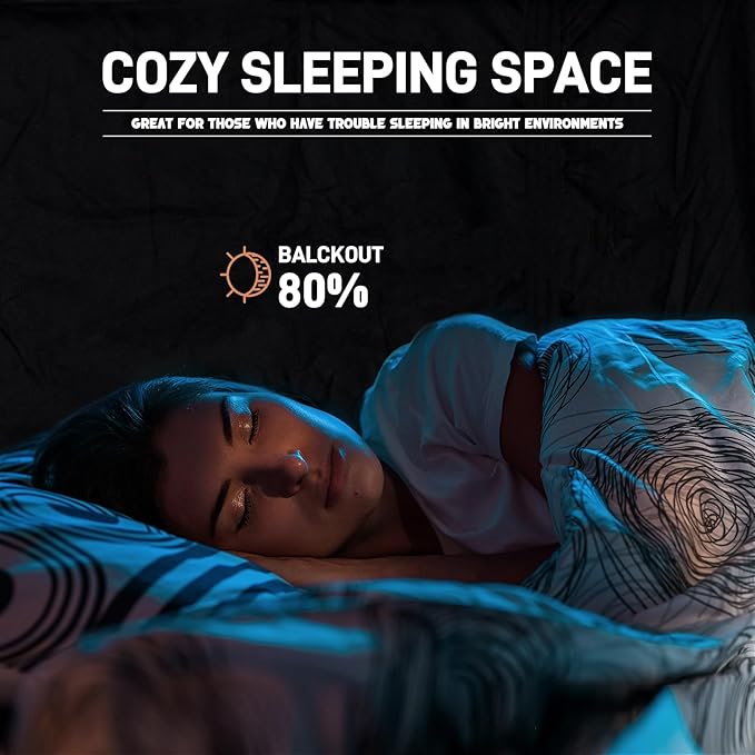 Quinnsus Bed Tent Bed Canopy Bunk Twin Size Tents for Adult and Kids - Portable Sleeping Bed Tents 80% Blackout with 4 Doors Breathable Private Space Tents(Mattress Not Included)