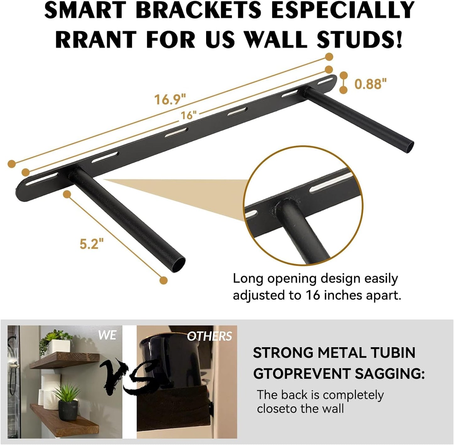 BGMG Wood Floating Shelves 30 inch Set of 2,White Floating Shelves for Wall,Solid Wood Wall Shelves for Bathroom Living Room Bedroom Kitchen Farmhouse -30x 6.7 x1.25 inch