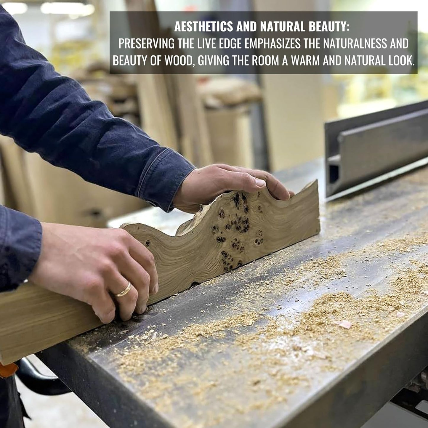 RWA Unique Live Edge Floating Shelf for Wall - Stylish Hanging Shelves for Room Wall Bedroom Bathroom Office Decor, Epoxy and Wood Wall Shelf Plank - Elegant Wall Mounted Shelves (white, 16x6":)